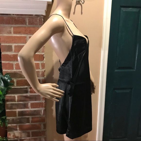 NWT $60 free people Intimately Anthracite Chemise/Mini - Picture 9 of 16